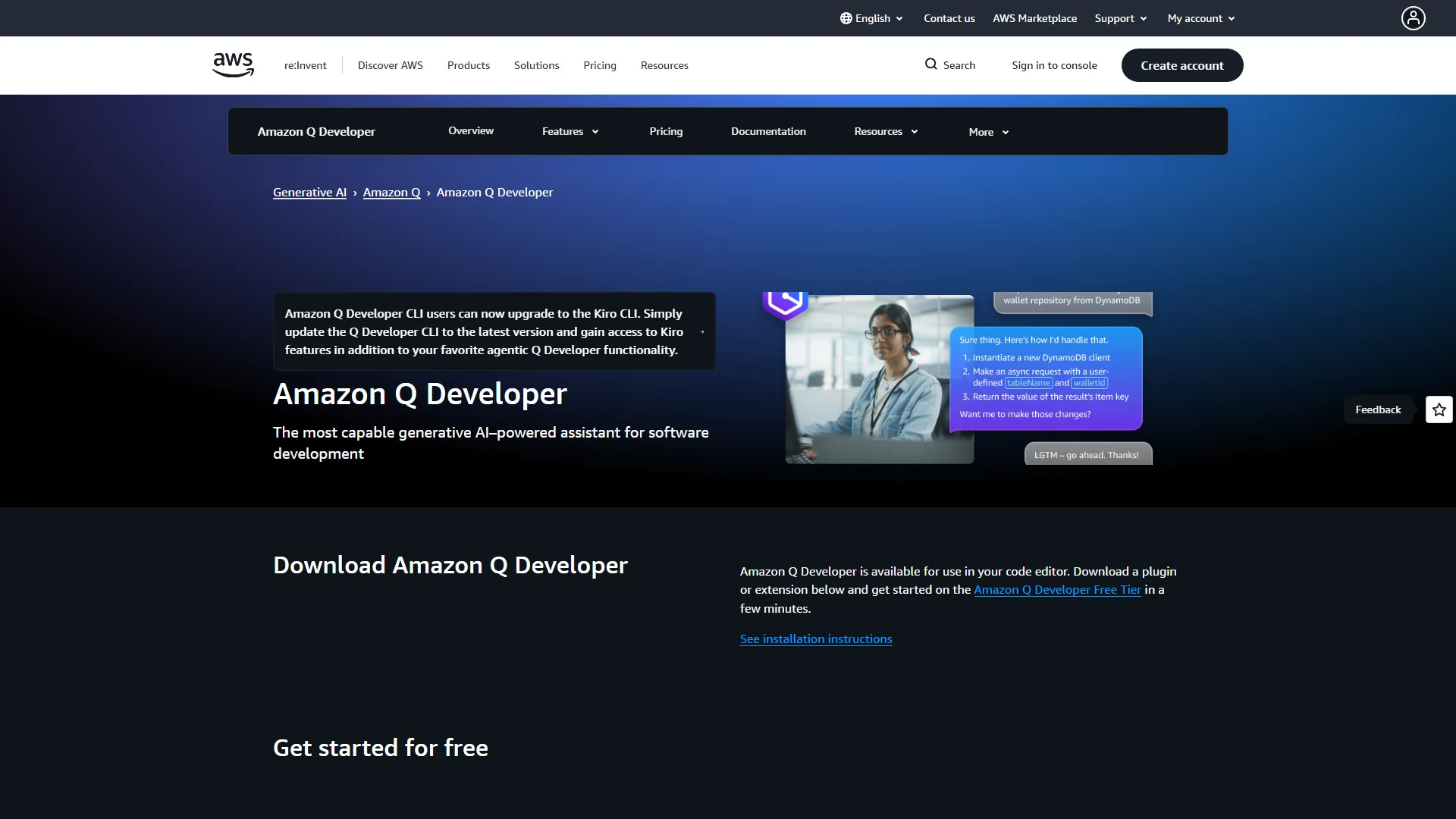 Amazon CodeWhisperer Preview